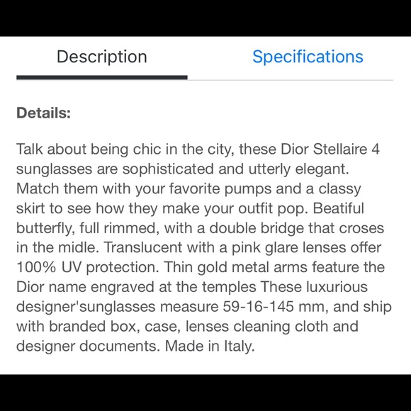 NWT Christian Dior Stellaire 4 Sunglasses - Picture 7 of 14